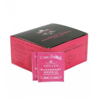 Raspberry Herbal - 50 ks samostatne balených čajov v papierových vrecúškách...