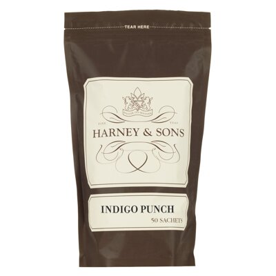 Indigo Punch 50 ks čajov v hodvábnych pyramídových sáčkoch