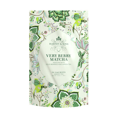 Very Berry Matcha 50 ks čajov v hodvábnych pyramídových sáčkoch
