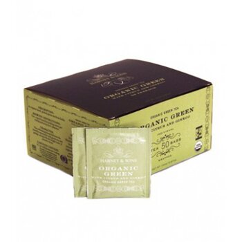 Organic Green with Citrus &amp; Ginko - 50 ks samostatne balených čajov v papierov...