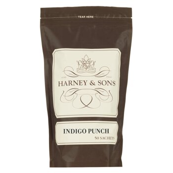 Indigo Punch 50 ks čajov v hodvábnych pyramídových sáčkoch
